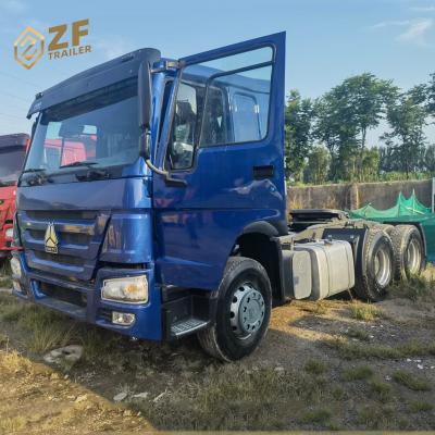 China Cheapest Price 371HP 6X4 10 Tires HOWO Used Tractor Truck Head For Sale 6800x2496x2958 for sale