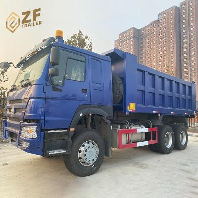 China 18M3 20t 40ton left hand drive Sinotruk howo 371 hydraulic horsepowder 10wheeler 6x4 rc dump dumper truck < 4L for sale