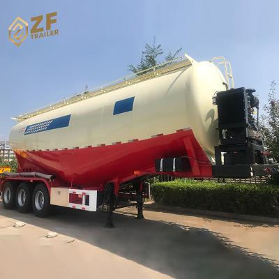 China Tri Axle 31 Ton 43m3 Bulk Cement Dry Trailer Truck Semi Trailer for sale