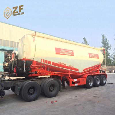 China Hot Sale 3 Axles Cement Bulker Truck Trailer Cargo Truck Trailer for sale