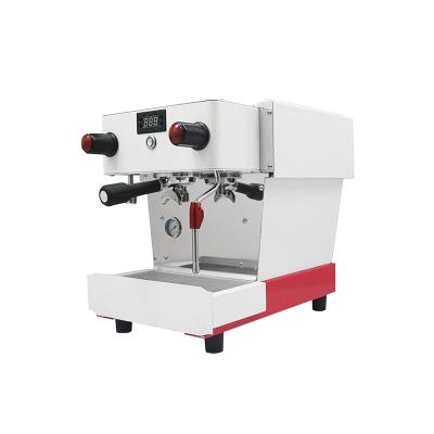 China Hotel KB01 Series Electric Semi-automatic Boiler Espresso Foaming Machine 1 Group 6L Wand Coffee Maker for sale