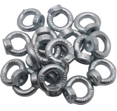 China Custom Concrete 316 Eye Bolts Anchors SUS 304 Stainless Steel Eye Lifting Nut M20 for sale