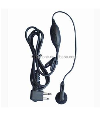 China Ear hook earphone with monitoring clear air-tube earphone and PTTs big noise-cancelling earphone for sale