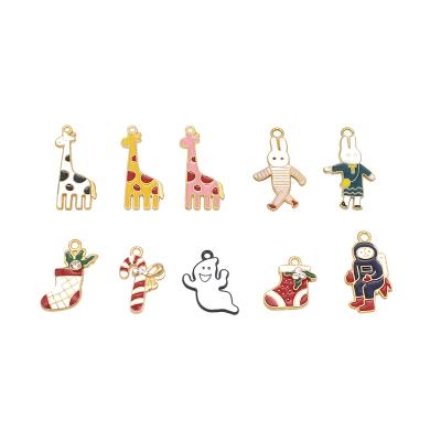 China High Quality Giraffe Oil DIY Jewelry Accessory Drip Jewelry Accessories DIY Necklace Bracelet Earrings Dangle Accessories for sale