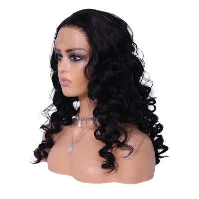 China High Quality Heat Resistant Full Lace Wigs Natural Fit 13*4 Synthetic Hair Front Wigs For Black Women for sale