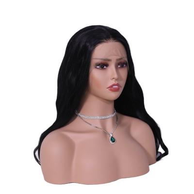 China Popular In-Stock High Temperature Fiber Hair Wig Synthetic Hairline Wigs Synthetic Lace Front Wigs For Black Women for sale