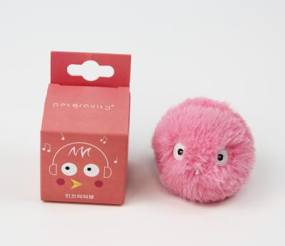 China Amazon Selling Liveable Hot Cat Toy 3in1 Ball Plush Toy Interactive Animal Healthy Cat for sale