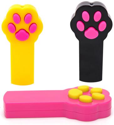 China Amazon viable hot sale interactive puzzle pet toys with led light electronic cat toy lazer for sale