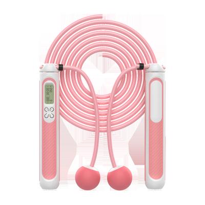 China Durable Digital Steel Wire Smart Gym Customized Logo Fitness Counting weight exercise adjustable skipping jump rope for sale