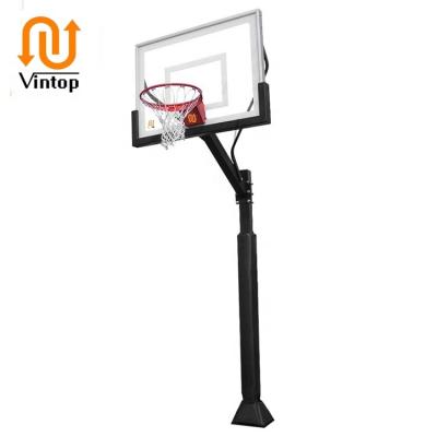 China F-04 F-05 F-06 F-07 F-08 Durable In-ground Height Fixed Basketball Hoop System for sale