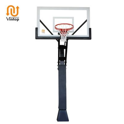 China FIBA Approved Products CV-5436 CV-6036 CV-7242 CV-812 In-ground Height Adjustable Steel Basketball Hoop System for sale