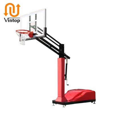 China YD-002A YD-002B YD-002D Movable Portable Waist Adjustable Basketball Hoop Basketball System for sale