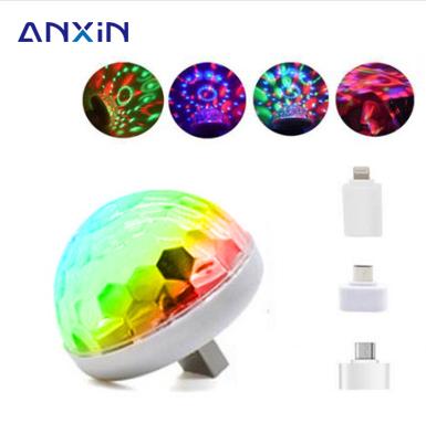 China Residential USB Mini Disco Light Portable Home Party Light 5V USB Powered Led Stage Party Ball DJ Lighting for sale