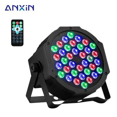 China Factory Price 36w 36 LED LANDSCAPE RGB Peer Dmx512 Plastic Party Club Lights Disco for sale