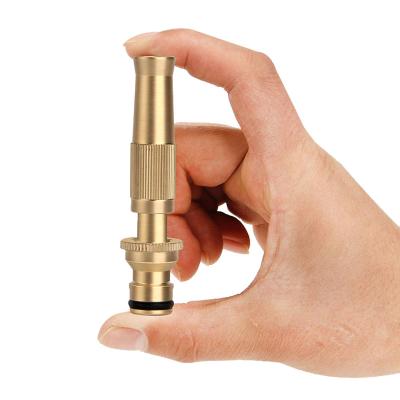 China Variable Spray Patterns Multi Use Brass Adjustable Rotating Nozzle Car Wash Sprayer High Pressure Gun for sale