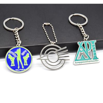 China Manufacturers Customized Durable Zinc Alloy Iron Metal Soft Hard Enamel Keychains For Sale for sale