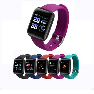 China Hot Selling Amazon Touch Screen Men Women D13 Band Wristband Blood Pressure Sport Wristband Fitness Smart Watch 116 Plus A6s Smartwatch for sale