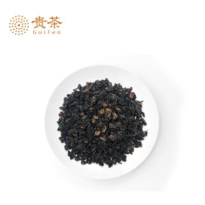 China Loose Tea USDA Organic Traditional Spiral Shape Chinese Black Tea From Tea Maker for sale