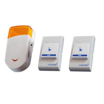 China Wholesale Price Portable 100 M Range Wireless Ring Door Bell 32 Melody up to 100m (open area) for sale