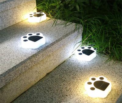 China 2021 Newly Garden Decor LED Solar Garden Light Outdoor Animal Bear Paw Landscape Light Waterproof for Patio, Yard, Pathway, Walkway for sale