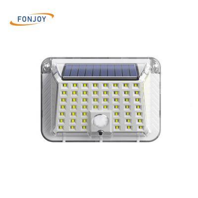 China Upgrated Polycarbonate Solar Panel and Waterproof Outdoor Wireless PIR Motion Sensor Battery Solar Garden Wall Light for Patio, Yard, Garage for sale