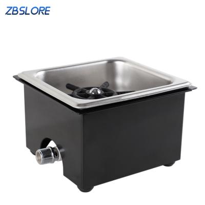 China Sustainable Wholesale Kitchen Sink Glass Rinser Undercounter Mount Stainless Steel Pitcher Jet for sale