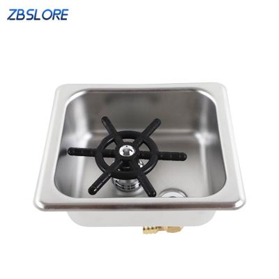 China Factory Supply Viable Metal Pitcher Jet Rinser High Pressure Faucet Glass Rinser For Kitchen Sinks for sale