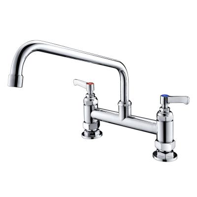 China Best Kitchen Water-saving Ware Sink Faucet NSF Modern Kitchen Faucet Hot/Cold Mixer Tap for sale