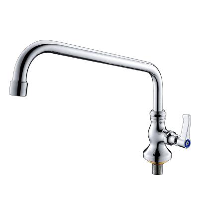 China Modern Watermark Certified One Cold Inlet Sink Faucet Household Mixer Sink Faucet With Stainless Steel Hose for sale