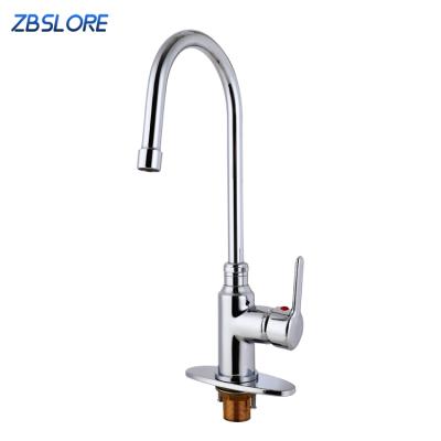 China Modern Wholesale Price Deck-Mounted Brass Flexible Faucet Kitchen Faucet With Flexible Spout for sale