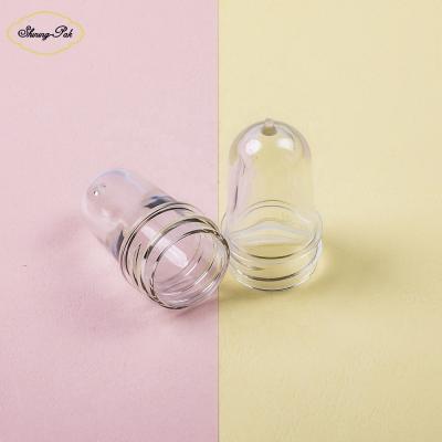 China Personal Care Pack 26mm Size 43g Custom Color Preforms Transparent Cosmetic Pet 28mm Care Products for sale