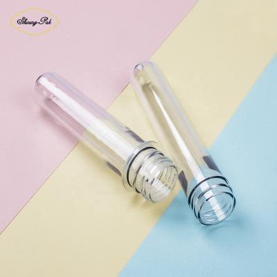 China Factory Price 34g Personal Care Pack 27mm Plastic Bottle Pet Preform Drop Beverage Preform for sale