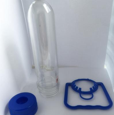 China Personal Care Pack 46mm Factory Price 90g Bottle Pet Plastic Pretrainer With Handle And Cap for sale