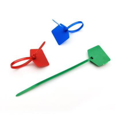 China 120mm 220mm Marcadores de autobloqueo etiqueta Cable Ties etiqueta de sellado de plástico Zip de nylon en venta