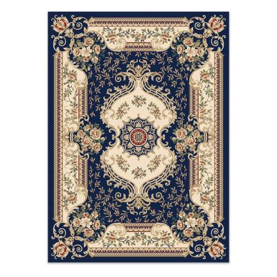 China European simple and modern design comfortable classic crystal plush style washable digital carpet for sale