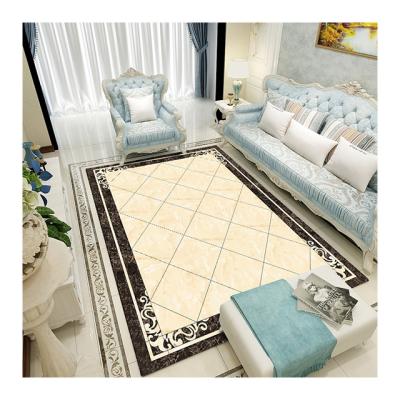 China Tianjin Luxury European Style Rugs Washable Blankets Large With Chinese Style Creative Carpets Used In Living Room for sale