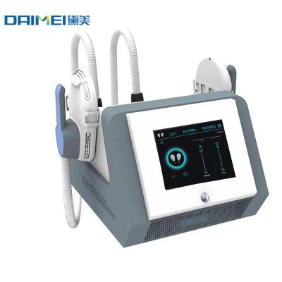 China Skin Tightening Emslim Portable High Frequency Body 2 Hands Emslim Sculpting Muscie Machine Emslim Electromagnetic Muscles Stimulate for sale