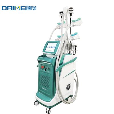 China Weight Loss Fat Fat 5 Handles Liposuction Coolsculption CryFat Freeze Cryo Equipment Cool Tech Freeze Diet for sale