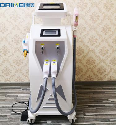 China Dye Removal Tatoo Laser Removal Machine IPL Laser Machine ND Yag Laser Hair Removal Beauty Machine Q Switched IPL for sale