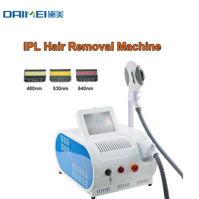 China Pigment Removal Single IPL Laser Hair Removal Machine Permanent Hair Removal Beauty Equipment for sale