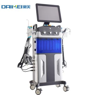 China Hydraulic Dermabrasion Facial Machine 12inl Exfoliators Machine 2021 Hydraulic Power Oxygen Facial Diamond Microdermabrasion for sale