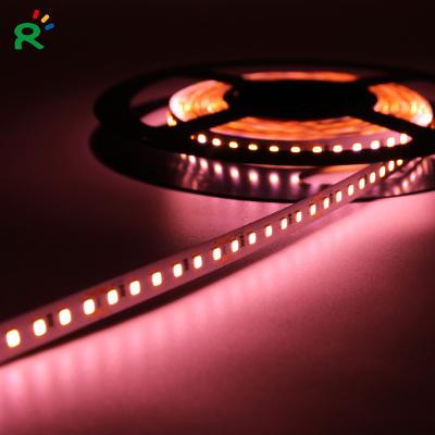 China Theme Park/Hotel/Special Pink Color Flexible Landscape 16.4ft SMD2835 LED Strip 120leds/m DC24V For Meat Lighting for sale