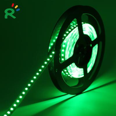 China Non-waterproof IP20 smd2835 120LEDs/m theme park green 24VDC LED strip for home decoration for sale