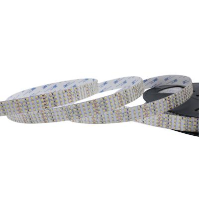 China Hotel 4 Line High Efficiency SMD3528 Led Strips 480LEDs 24Vdc 5m Length 4000k 28mm Width CE ROHS for sale