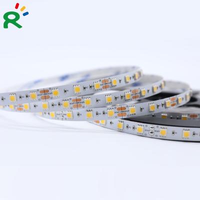 China SMD5050 60LEDs/m Residential Single Color 12VDC 6000K IP20 5M/roll Flexible Single Color LED Strip for sale