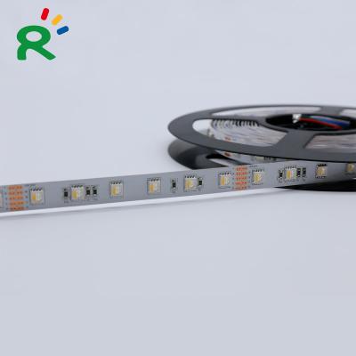 China Residential LED Strips Light Flexible LED Strip DC12V/24V RGBW 5050 60LEDs Color Changing For Decoration for sale