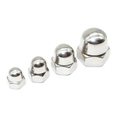 China Heavy industry manufacturers sell stainless steel anti-loose locking round hex nuts for sale