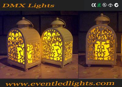 China Yellow Wedding / Banquet Led Flameless Candles Decorative With Moving Flame for sale