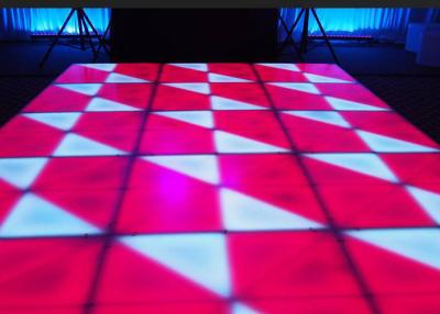 China Portable DJ Stage LED Dance Floor Indoor For Wedding Bar Club / Events , DMX Control for sale