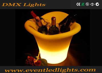 China Fashion Recycle Plastic Led Ice Cooler / Ice Bucket For Beer Promotion Project for sale